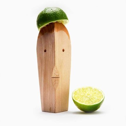 Aksesoris Patung Wajah Kayu