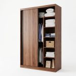 Lemari Pakaian Kayu Jati Pintu Sliding Minimalis Premium - Image 3