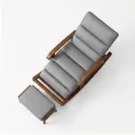 Luxury Ergo-Rocking Chair & Ottoman Set - Image 4