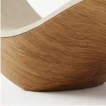 Sienna Luxury Wave Lounge Chair – Kursi Malas Premium Kayu Jati - Image 4